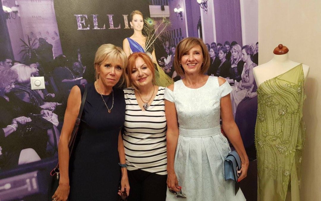 Vizita Primelor Doamne Carmen Iohannis şi Brigitte Macron la showroom-ul Ellis Luxury