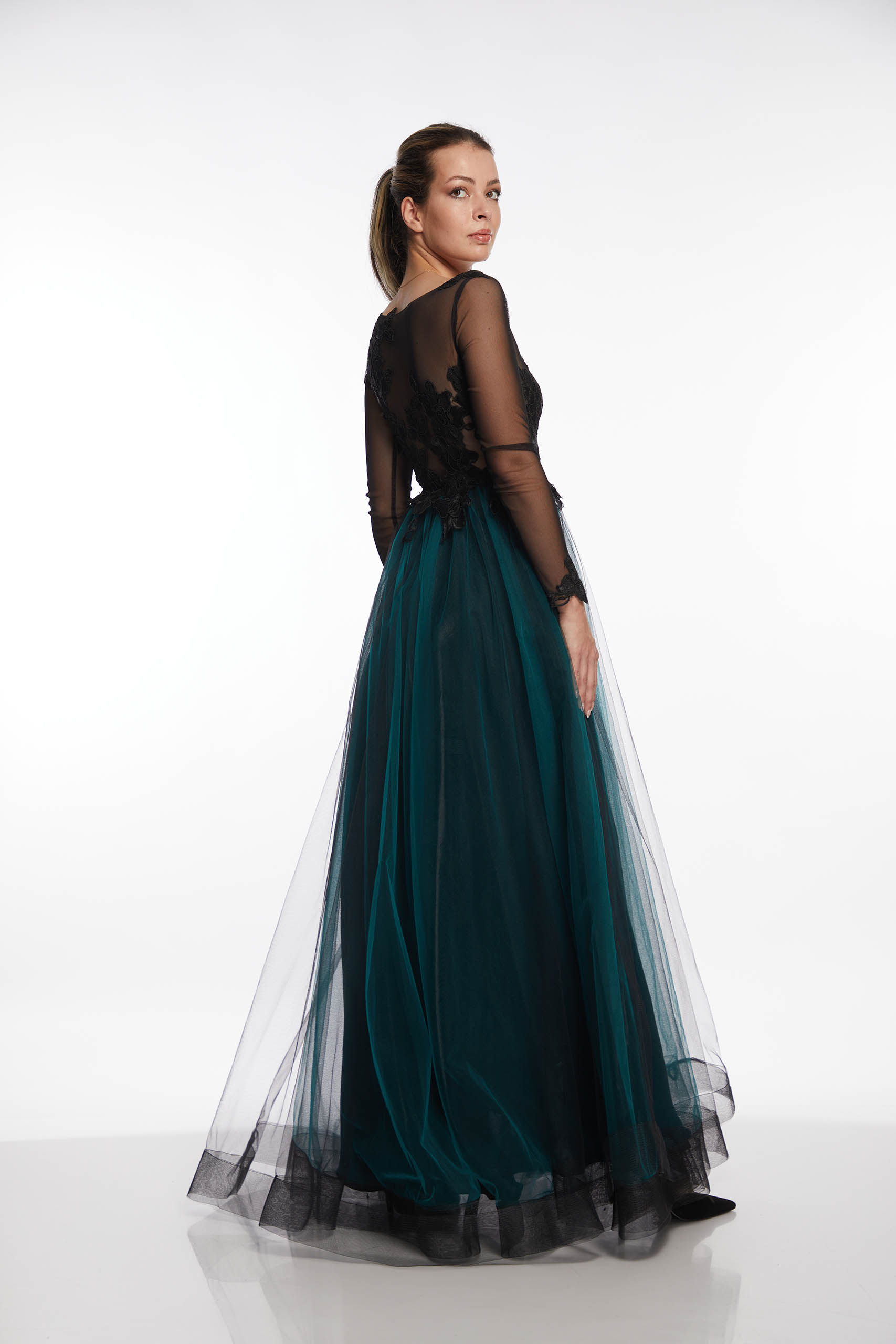 Rochie de seară, creație unicat | E1023 - imagine 4